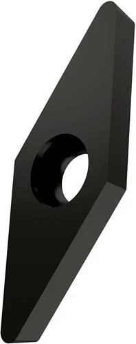 Plaquette de tournage réversible ISO VCGW 130302:T5305 D.2,6mm revêtement MT-CVD Noir — lot de 10 pièces