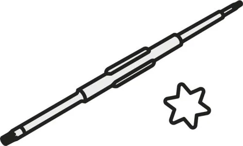 Lame Torx ISO D-T7 Poids brut 16,6g PRAMET