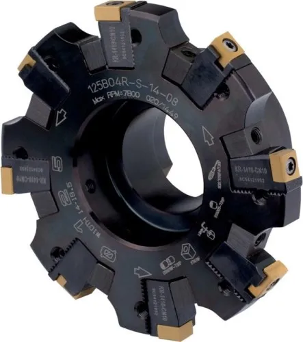Fraise à disque ISO 125B04R-S90CN10N18 Pramet, profondeur 25 mm avec plaquette amovible, diamètre de coupe 125 mm