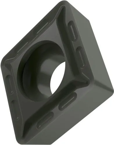 Plaquette de tournage Pramet ISO CCMT 060204E-FF2:TT010 Diamètre de perçage 2,8mm Couleur Gris — lot de 10 pièces