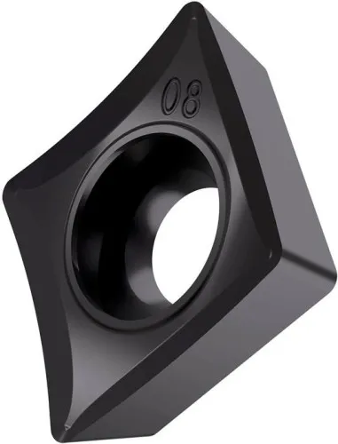 Plaquette de tournage Pramet ISO CCGT 060202E-SF3:T6310 D.2,8mm revêtue PVD — lot de 10 pièces