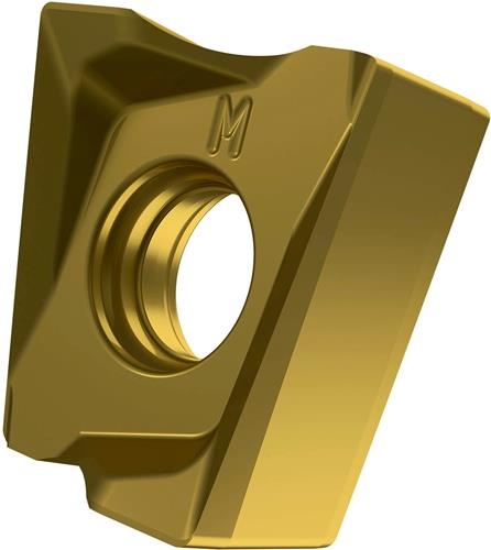 Plaquette de fraisage ISO LNGX 120510ER-M:M8330 D.4,5mm revêtement PVD or — lot de 10 pièces