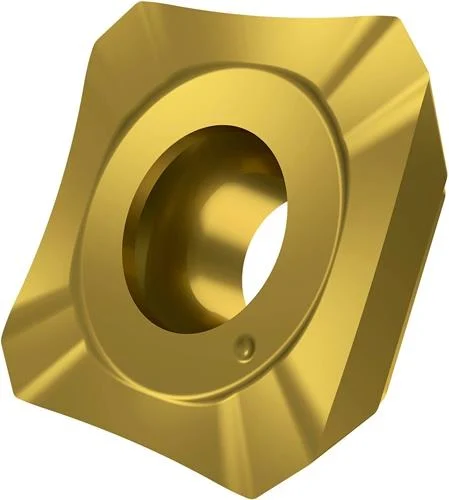 Plaque de fraisage amovible ISO SEET 09T3AFEN:M8330 D.3,5mm revêtue PVD or — lot de 10 pièces