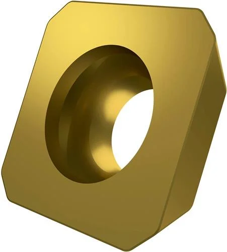Plaquette de fraisage ISO SEEW 1204AFSN:M8330 D.5,5mm revêtement PVD couleur or — lot de 10 pièces