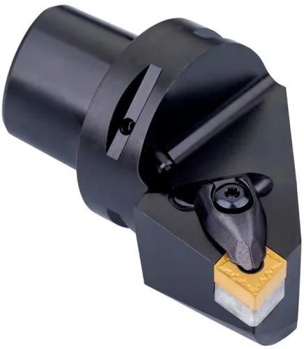 Support de serrage ISO C6-DCLNL-45065-12 D.63mm avec accouplement polygonal pour rotation à gauche