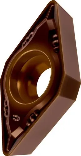 Plaquette de tournage Pramet ISO DCMT 11T304E-FM:T8430 D.4,4mm revêtue PVD