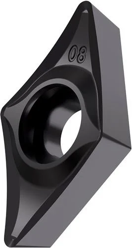 Plaquette de tournage ISO DCGT 11T302E-FF2:T8430 D.4,4mm PVD revêtue — lot de 10 pièces