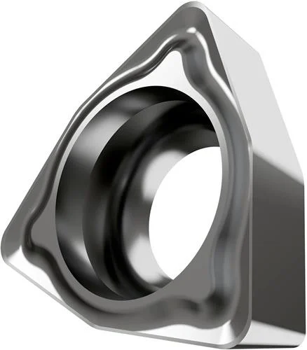 Plaquette de tournage ISO WCGT 020104E-FF2:T8430 Diamètre d'alésage 2,2 mm Revêtement PVD PRAMET — lot de 10 pièces