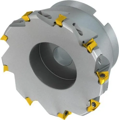 Pramet Fraise en bout à épaulement ISO 125A09R-S90TN16-C Ø40 mm Rotation à droite Diamètre de coupe 125 mm