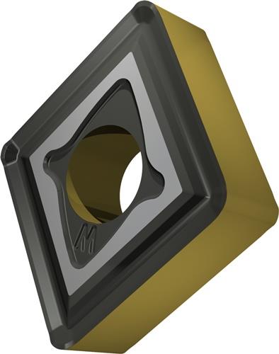 Plaquette de tournage ISO CNMG 120412W-MR:T9415 D.5,16mm revêtement MT-CVD — lot de 10 pièces