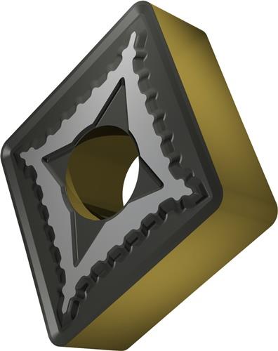 Plaquette de tournage ISO CNMG 160612E-SM:T9415 Ø6,35 mm revêtement MT-CVD PRAMET — lot de 10 pièces