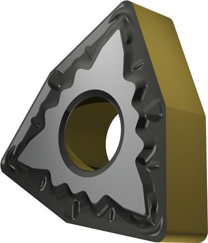 Plaquette de tournage ISO WNMG 080408E-FM:T9415 D. 5,16mm revêtement MT-CVD — lot de 10 pièces