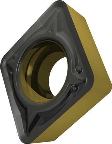 Plaquette de tournage ISO CCMT 060208E-FM:T9415 D. 2,8mm revêtement MT-CVD — lot de 10 pièces