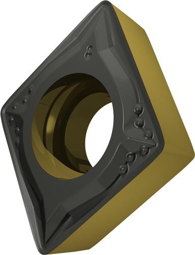 Plaquette de tournage ISO CCMT 060204W-FM:T9415 Épaisseur 2,8 mm Revêtement MT-CVD PRAMET — lot de 10 pièces
