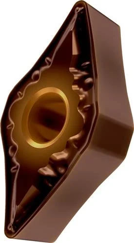 Plaque de coupe tournante ISO DNMG 110404E-FM:T8415 D.3,81mm revêtement PVD — lot de 10 pièces