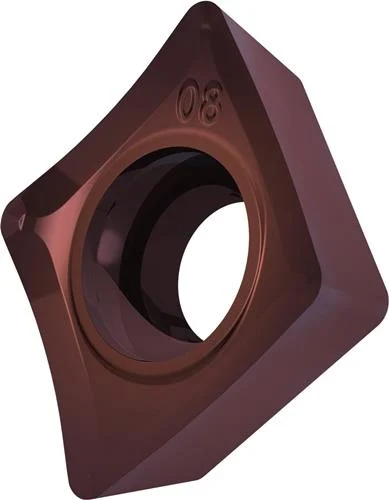 Plaquette de tournage ISO CCGT 09T302E-SF3:T8415 Ø4,4mm Revêtement PVD — lot de 10 pièces