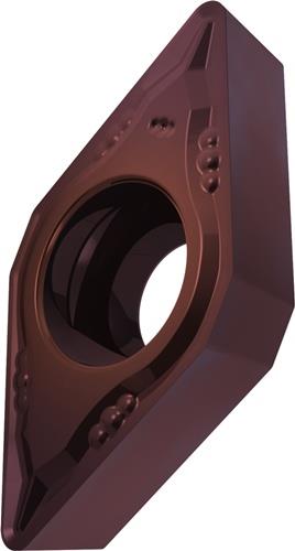 Plaquette de tournage ISO DCMT 11T308E-FM:T8415 D.4,4mm revêtue PVD PRAMET — lot de 10 pièces