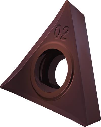 Plaquette de tournage ISO TCGT 110202E-SF3:T8415 D.2,8mm revêtement PVD — lot de 10 pièces