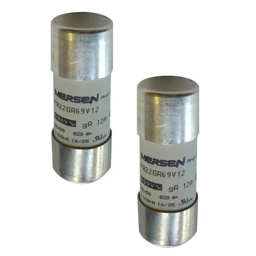 Cartouche fusible cylindrique Mersen FR22GR69V20T
