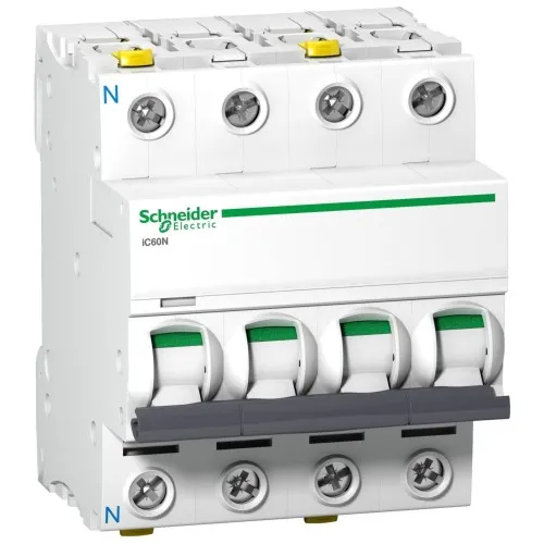 Disjoncteur différentiel Schneider Electric Acti 9 iC60N 3P+N 32A C
