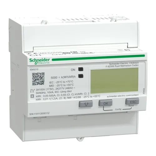 Compteur d'énergie Schneider Electric IEM3210 A9MEM3210