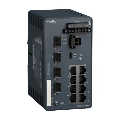 Schneider Electric Modicon Managed Switch MCSESM123F2LG0