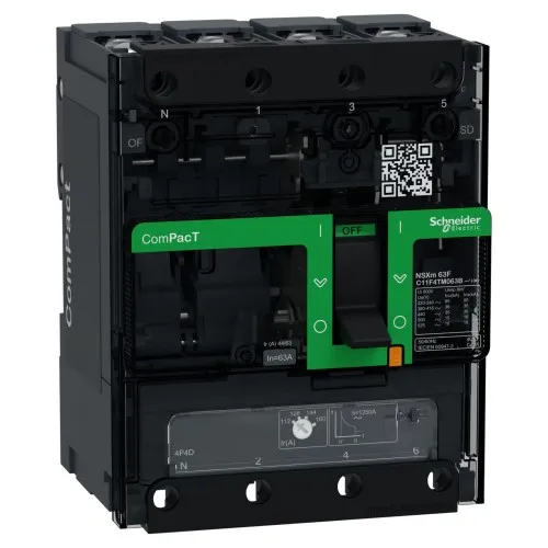 Disjoncteur compact Schneider Electric C11F4TM063B