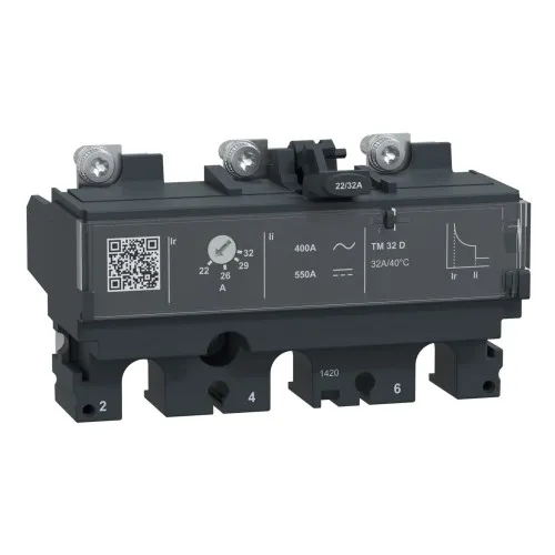 Relais de déclenchement thermomagnétique Schneider Electric C103TM032