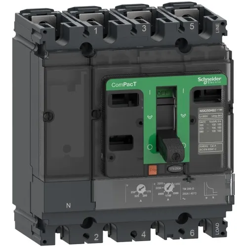 Disjoncteur compact Schneider Electric C10R4TM063
