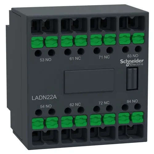 Schneider Electric Tesys Deca Bloc de contacts auxiliaires LADN22A