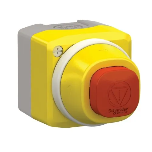 Bouton d'arrêt d'urgence Schneider Electric XALK84W3BE