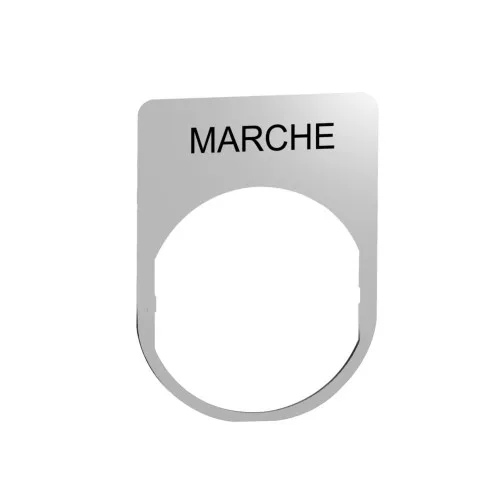 Plaque-support Schneider Electric 30x40 mm ZBYM2103