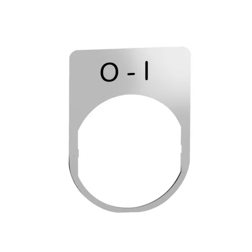 Plaque-support Schneider Electric 30x40 mm ZBYM2178
