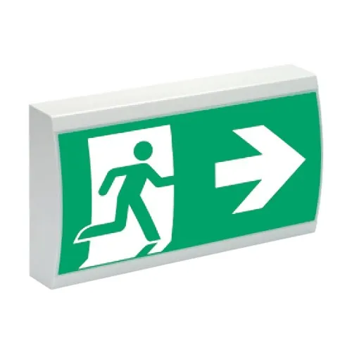 Ceag Système d'éclairage de sécurité LED - Panneau de signalisation de secours SV EURO 1-1/D LED