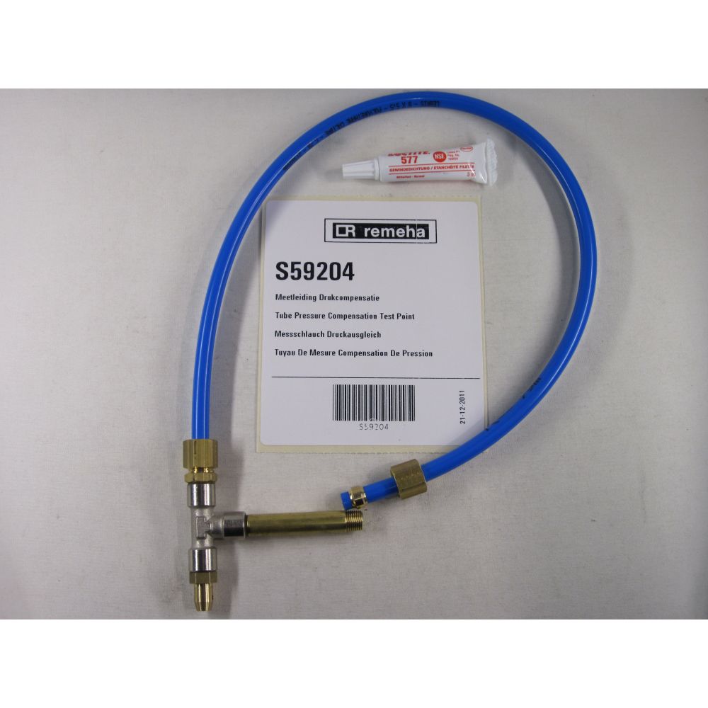 Tuyau de mesure pour équilibrage de pression Remeha, S59204