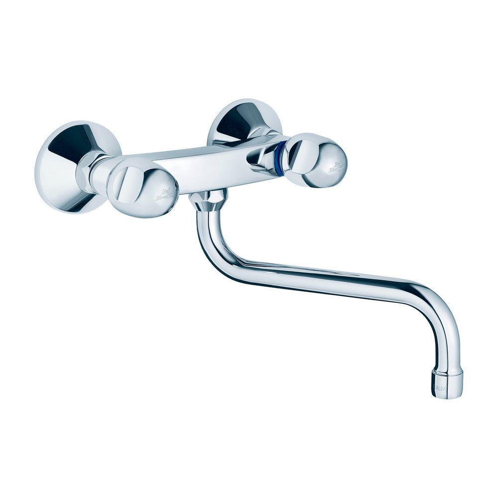 Robinetterie de cuisine murale Alpha, Chromé - Ideal Standard