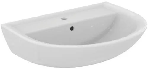 Lavabo Ideal Standard Eurovit IS, 1 trou, avec trop-plein, 650x495x180 mm, blanc