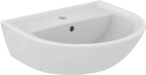 Lavabo Ideal Standard Eurovit IS, 1 cuve, avec trop-plein, 500x440x175 mm, blanc