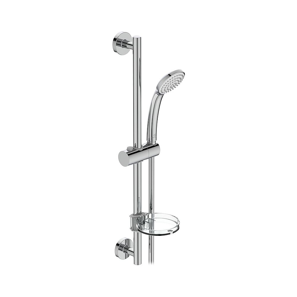 Pommeau de douche Idealrain 600 mm 1 fonction Chromé