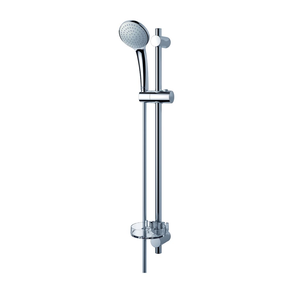 Combinaison de douche Ideal Standard Idealrain 720 mm pommeau de douche manuel 1 fonction, diamètre 100 mm, chromé