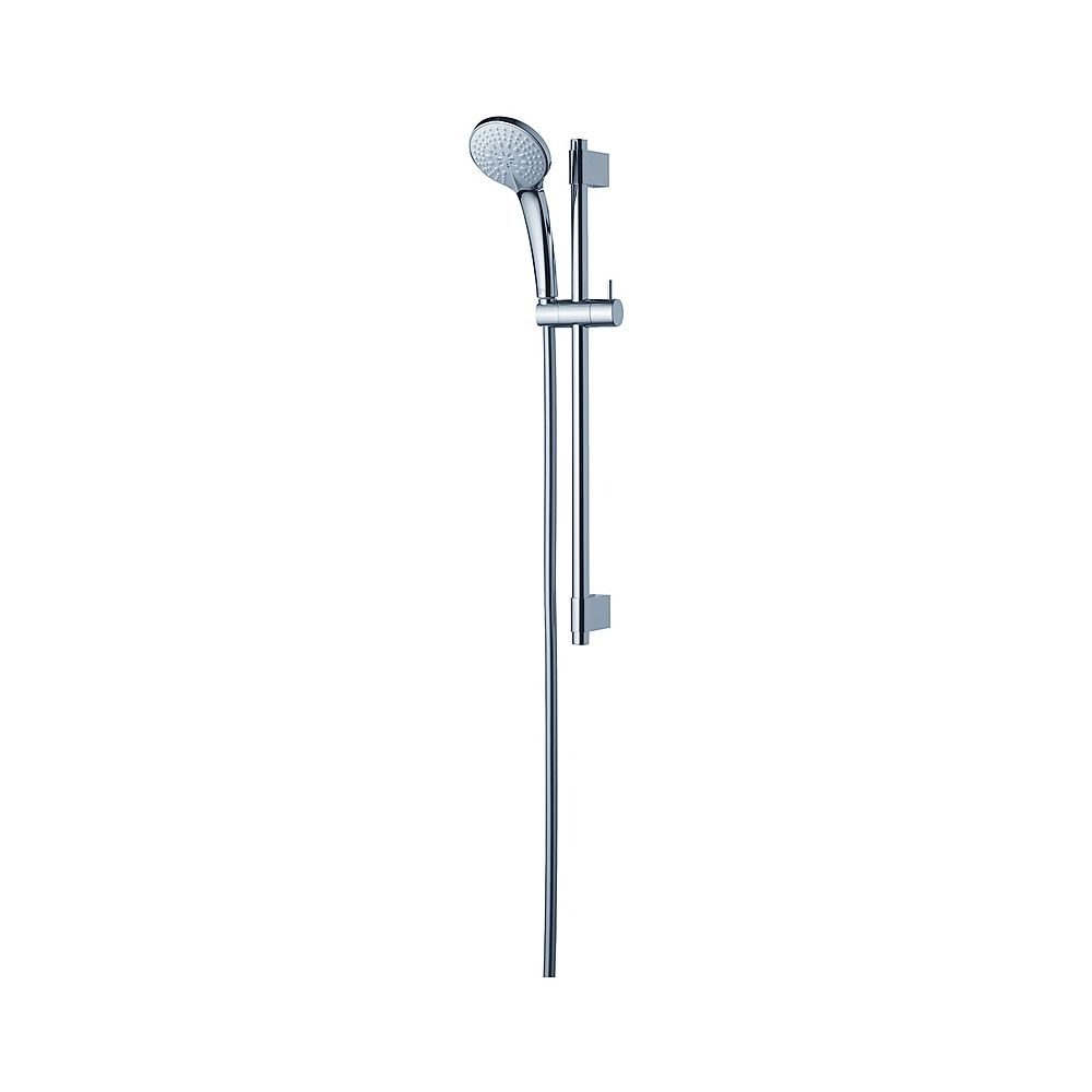 Set de douche Idealrain Pro 600 mm - Mitigeur thermostatique 3 fonctions + pommeau 100 mm chromé