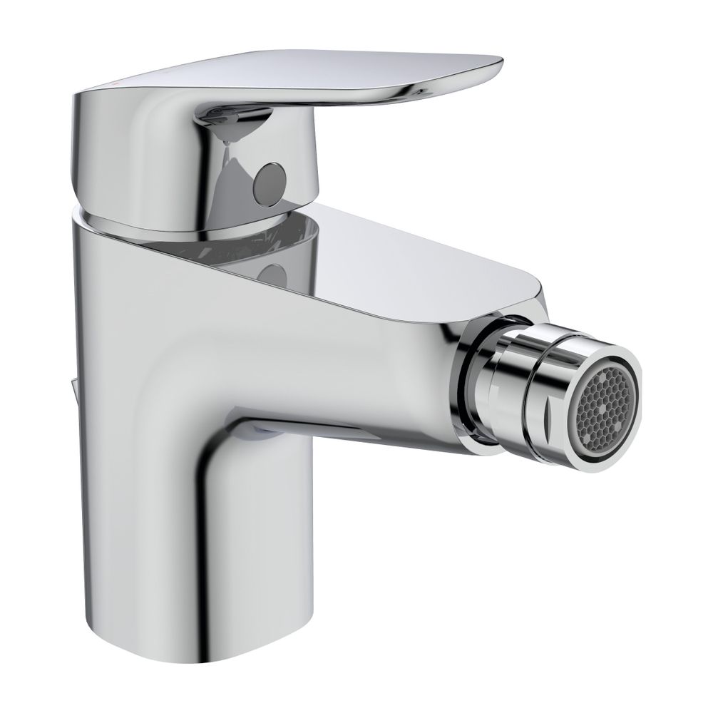 Robinetterie de bidet Ideal Standard CeraFlex, sortie 114 mm, avec évacuation en plastique, chrome