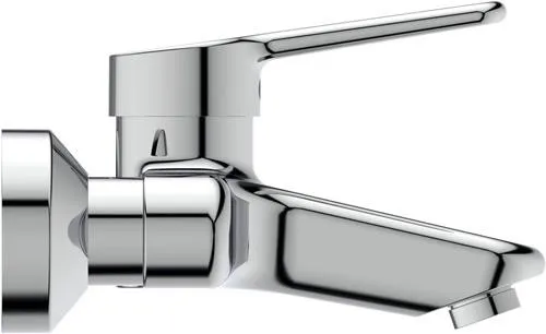 Robinetterie murale de lavabo Ideal Standard IS Ceraplus, 5 l/min, sortie 104 mm, chromé