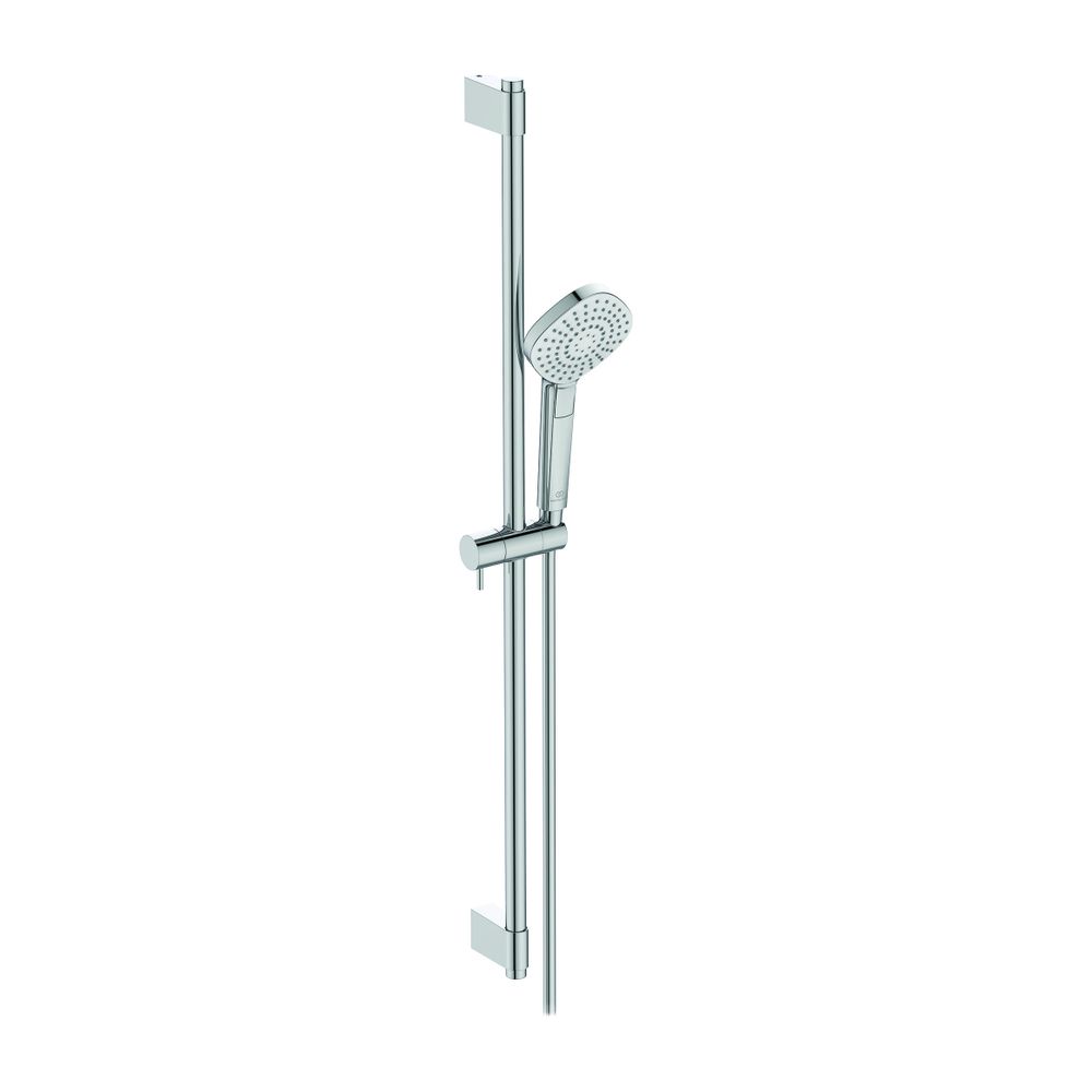 Pommeau de douche Ideal Standard Idealrain Evo, 900 mm, 3 fonctions, tête Diamond Ø115 mm, chromé