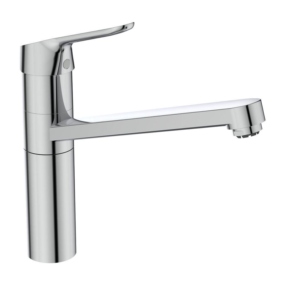 Robinetterie de cuisine Ideal Standard Ceraflex, sortie haute, sortie de tuyau 222 mm, chromé