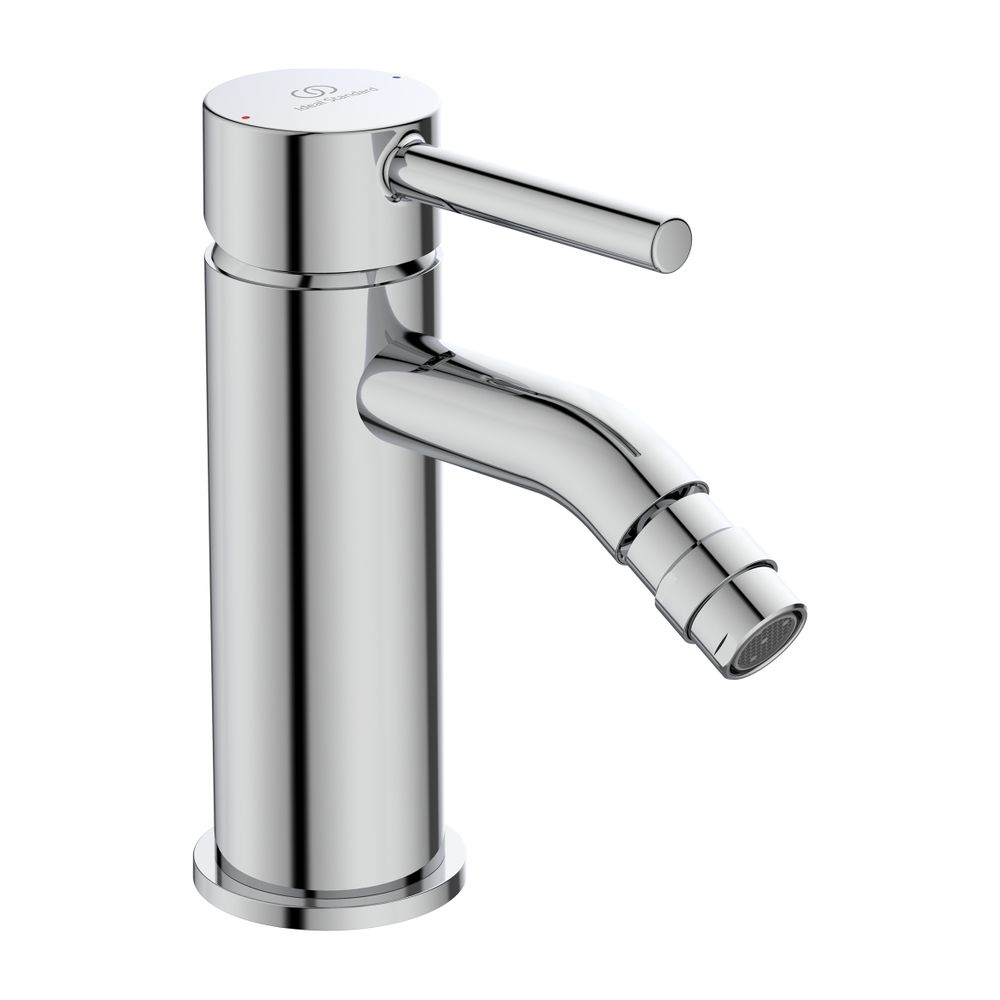 Robinetterie de bidet Ideal Standard Ceraline, avec évacuation, portée 106 mm, chromé