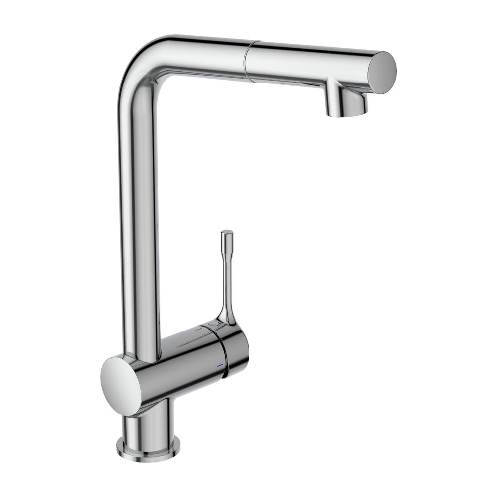 Ideal Standard CeraLook mit robinet de cuisine, bec orientable, sortie haute, sortie 207 mm, chromé