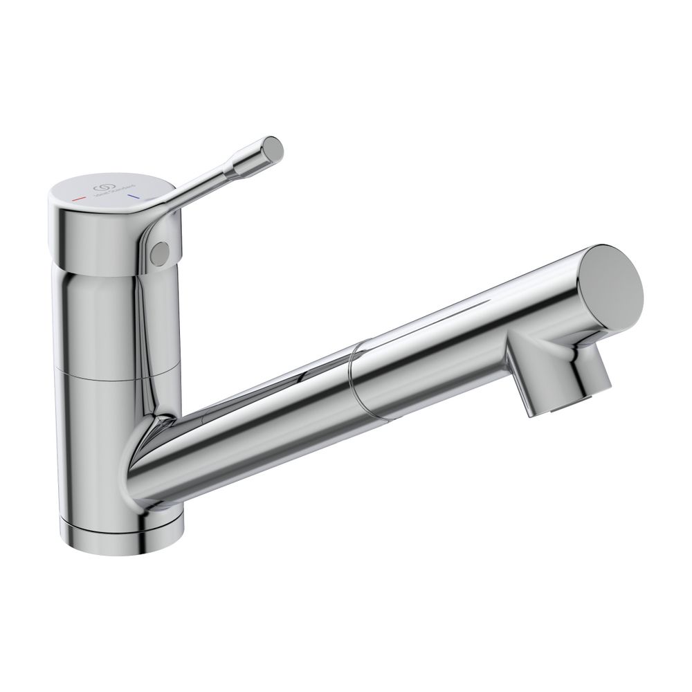 Robinetterie de cuisine Ideal Standard CeraLook, bec orientable 220 mm, chromé