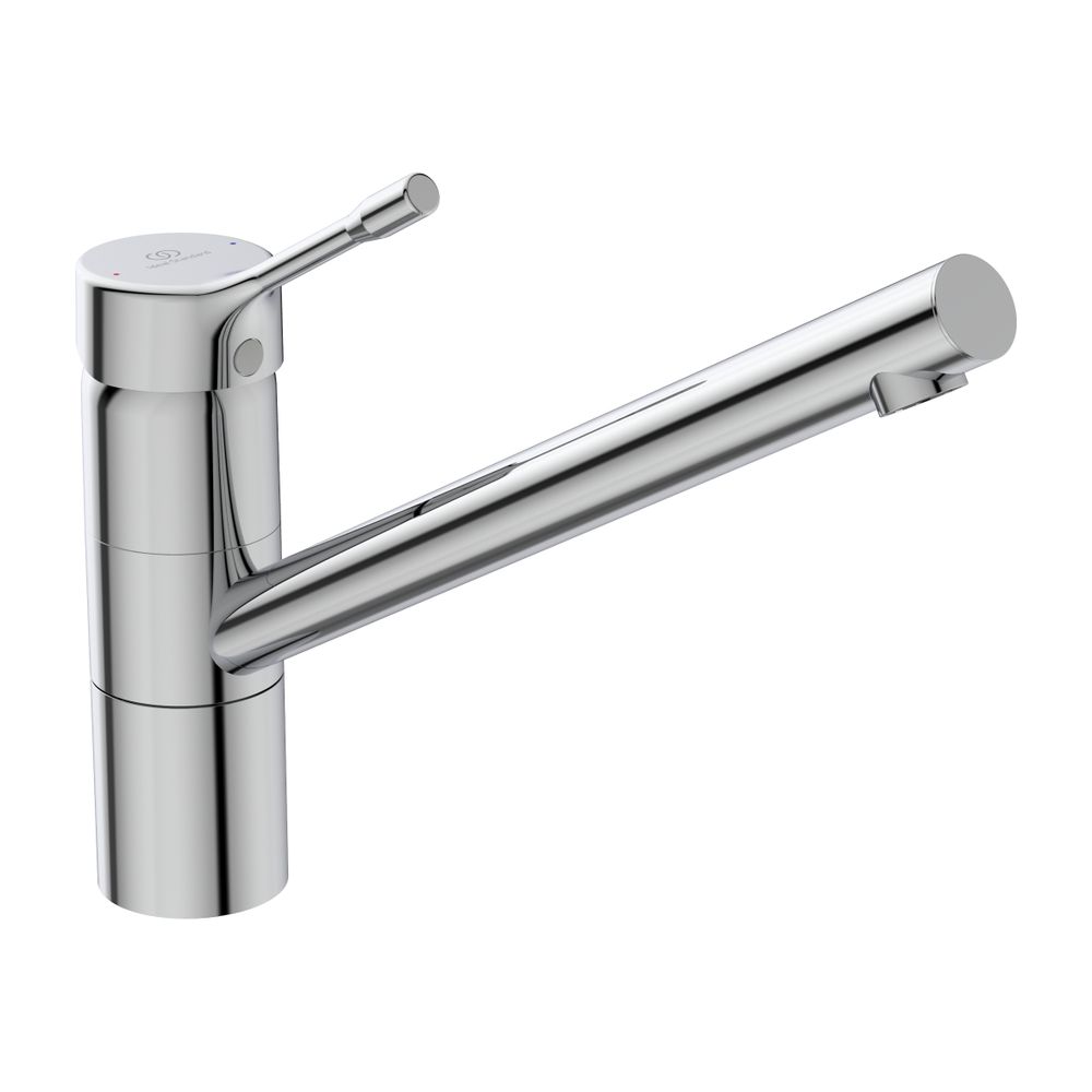 Robinetterie de cuisine Ideal Standard CeraLook, sortie haute, sortie 230 mm, chromé