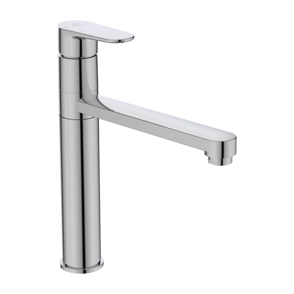 Robinetterie de cuisine Ideal Standard Cerafine O H180 avec bec haut 205 mm chromé